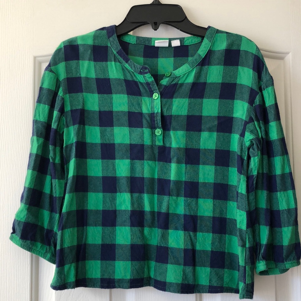 GAP Kids Plaid Top